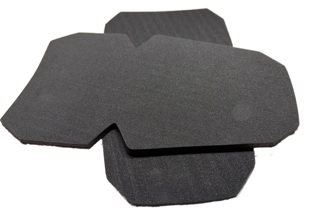 Wanayi Camouflage Knee Pads in proprietary camo pattern — American-made hunting apparel