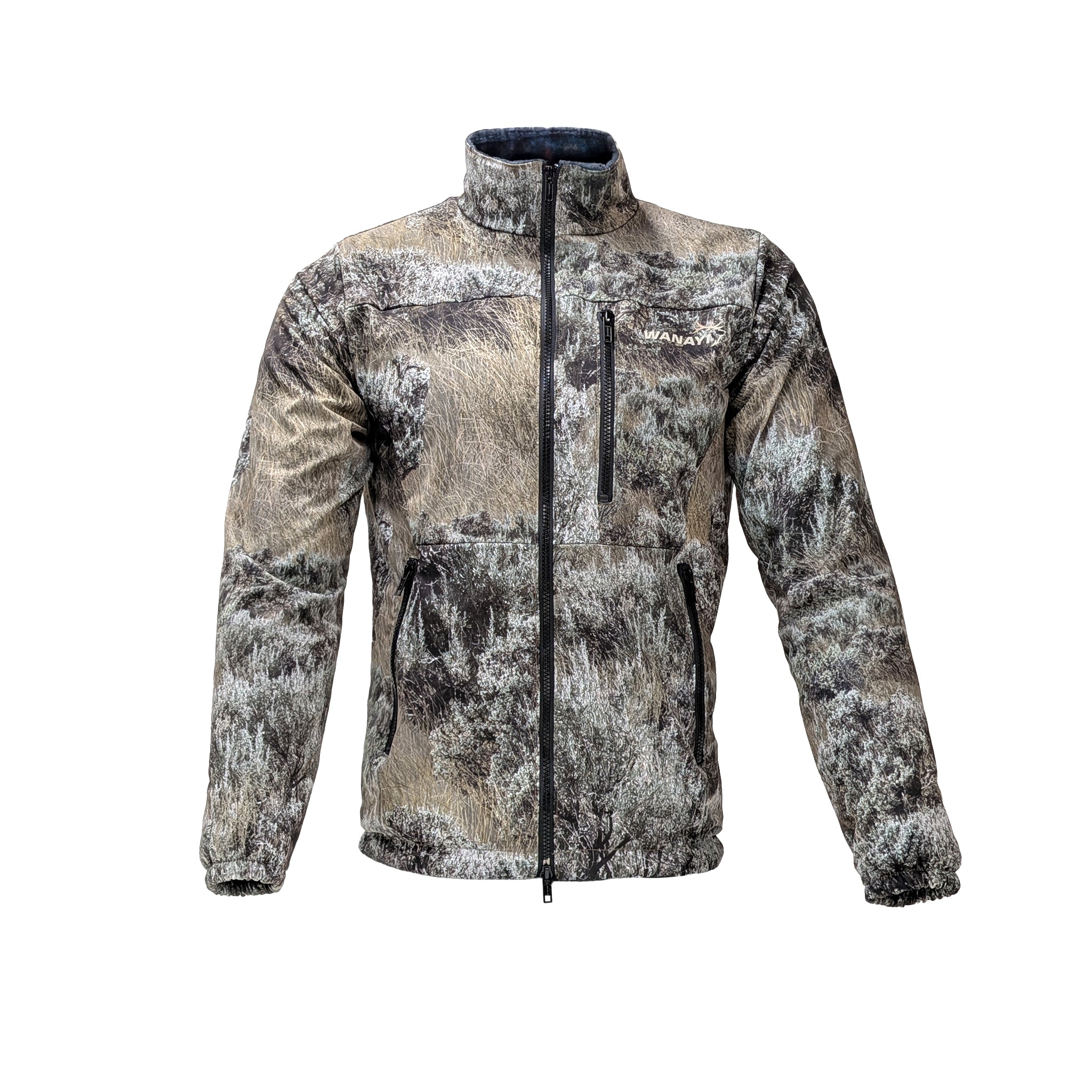 Camo Hunting Jacket, Mid-Season Sagebrush Camo | Wanayi