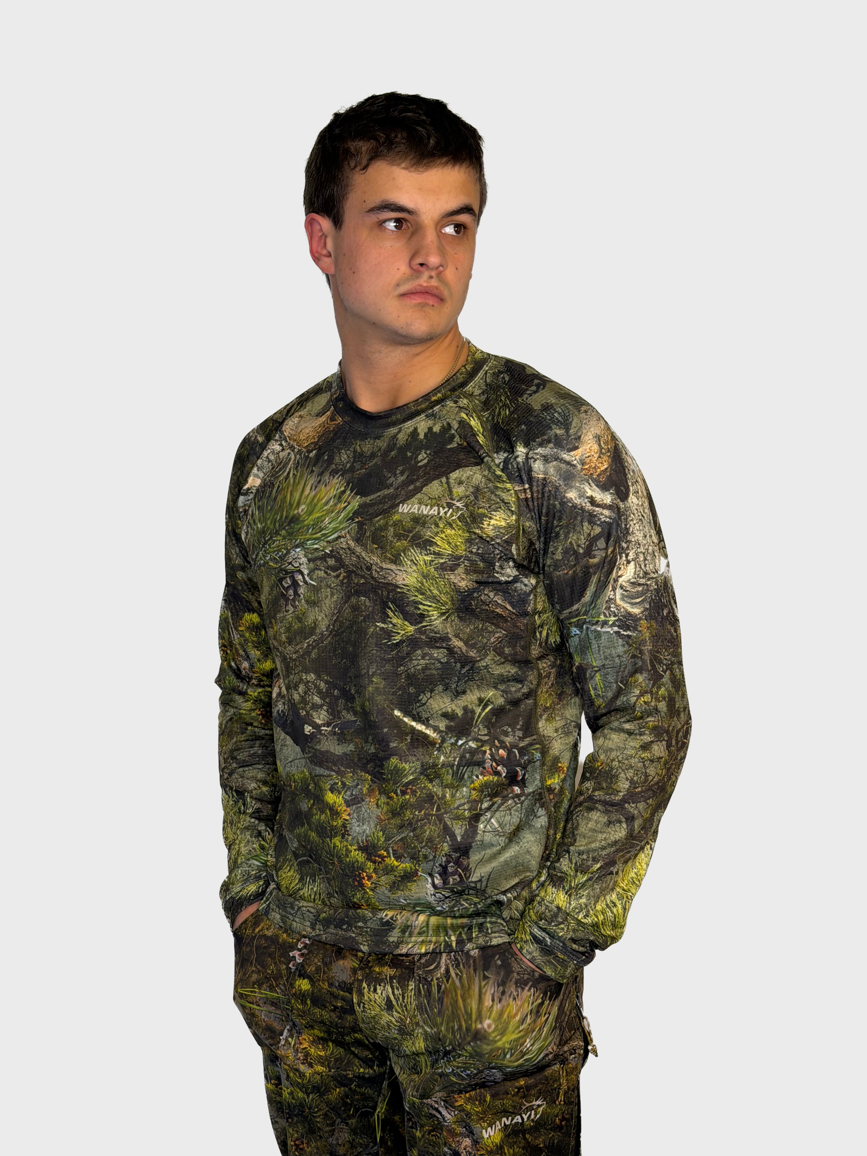 Wanayi The Mid Season Long Sleeve — camo image 30
