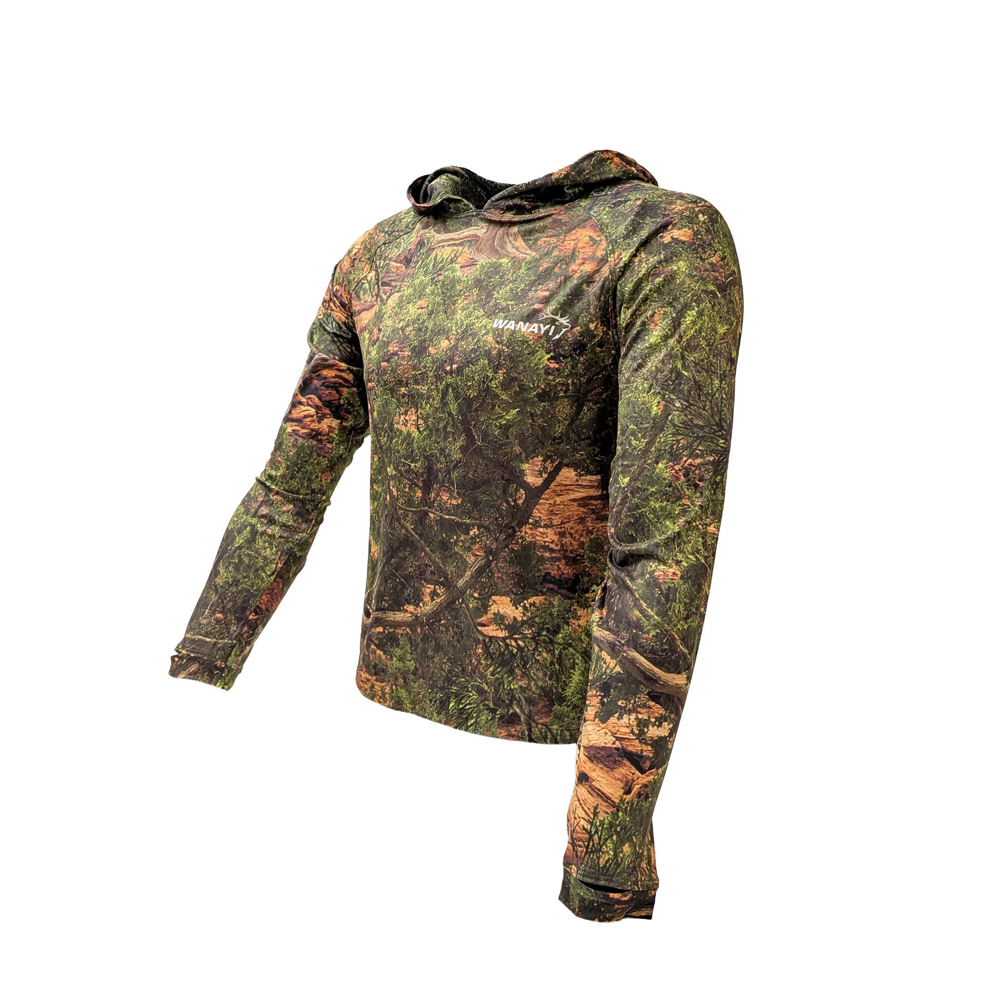 Wanayi The Early Season Hoodie — camo image 9