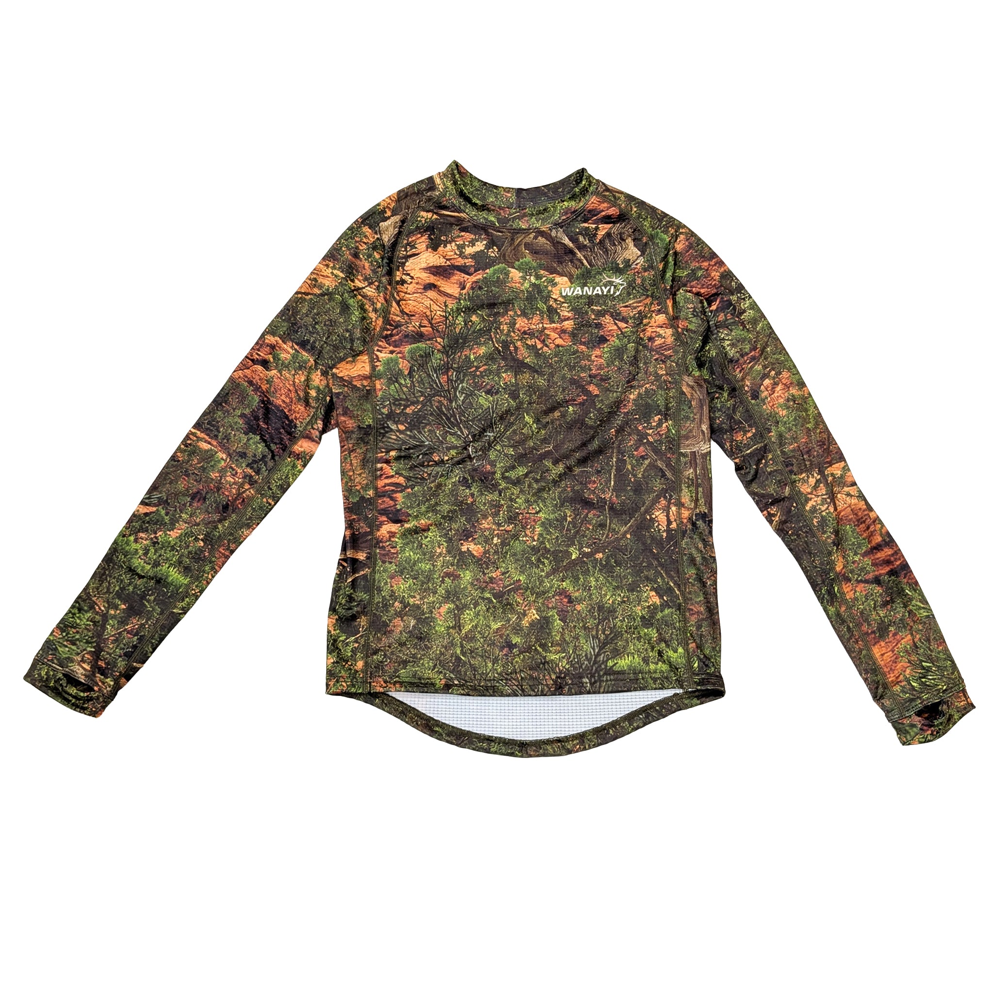 Wanayi The Mid Season Long Sleeve — camo image 14