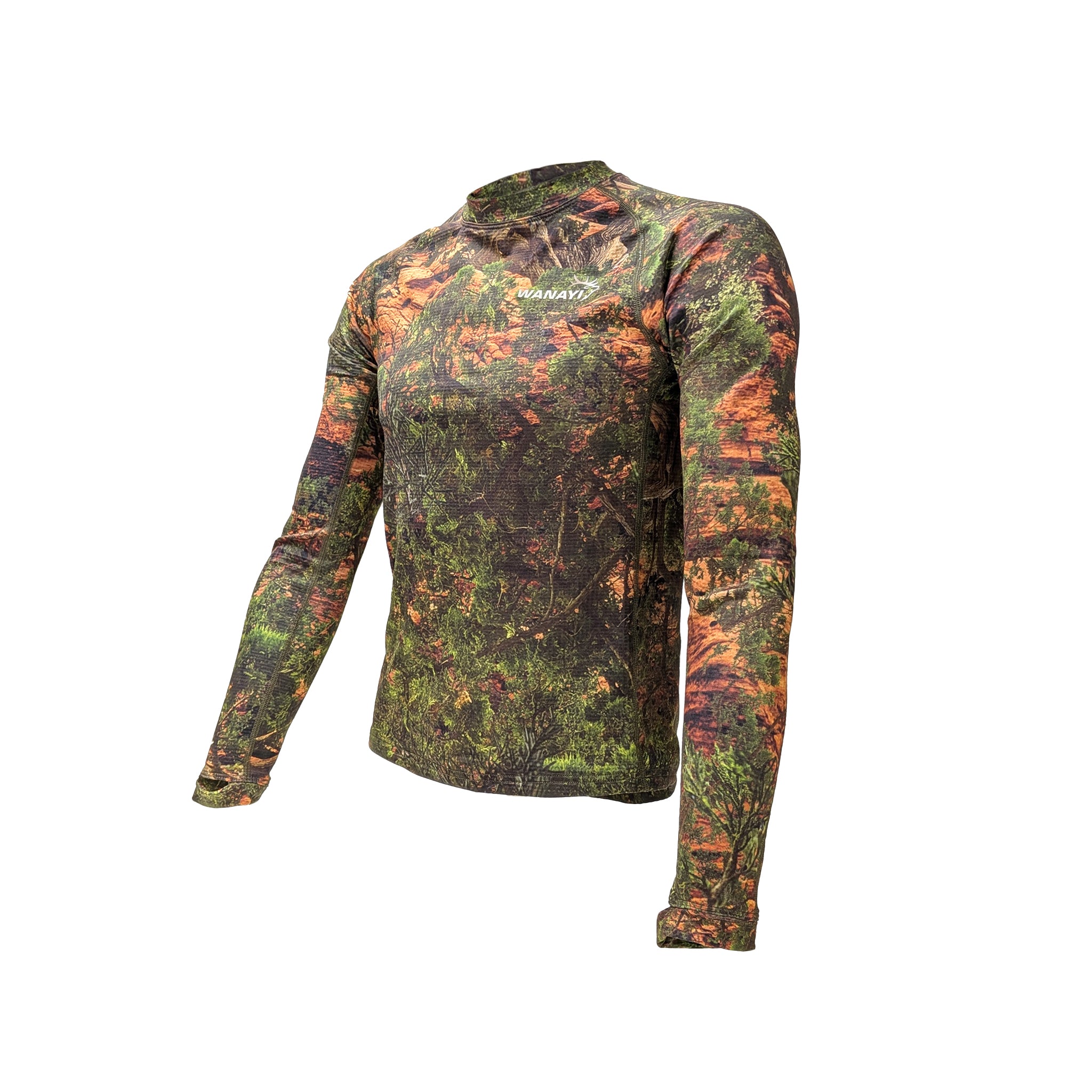 Wanayi The Mid Season Long Sleeve — camo image 12